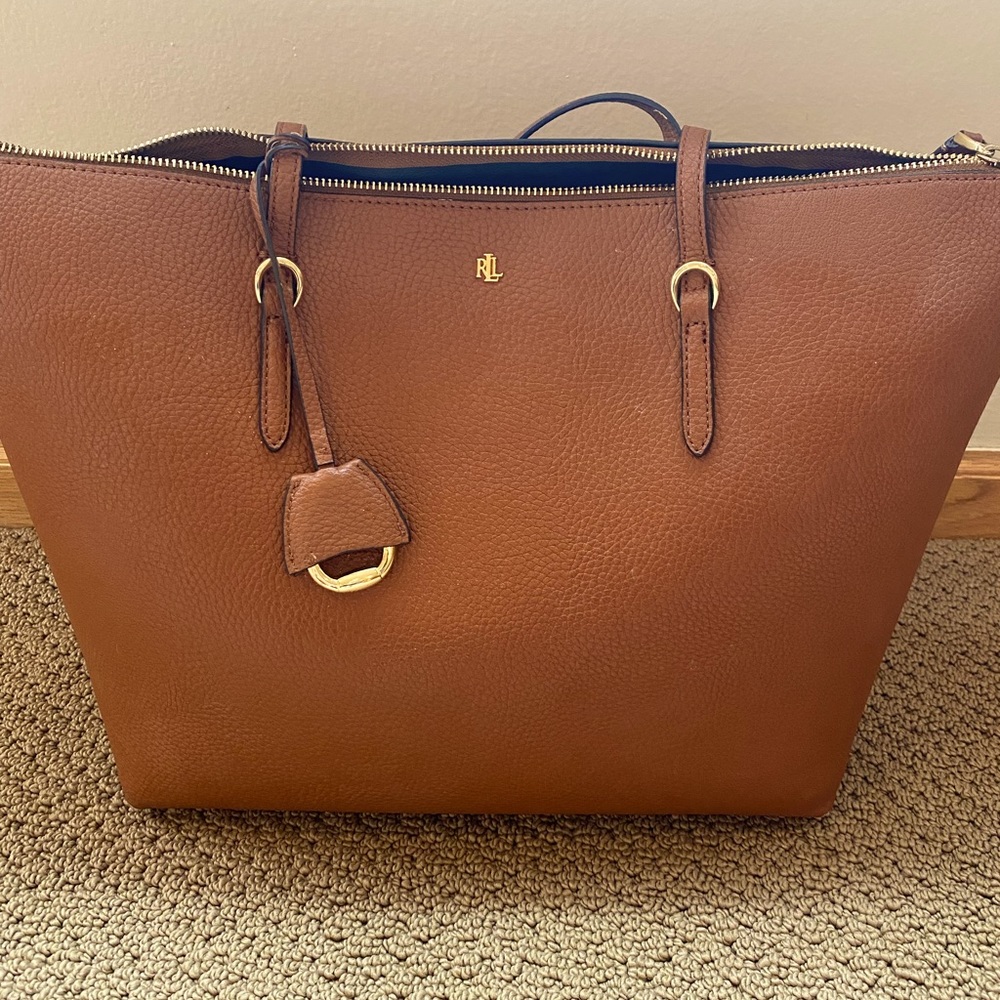 RALPH LAUREN tote bag, great condition!